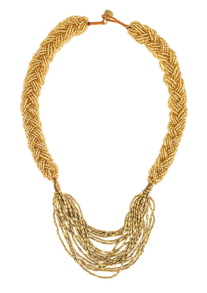 <br>The Braided Hema<br> Gold