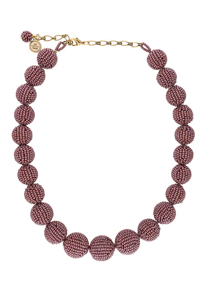 <br>The Olivia Necklace<br> Mulberry
