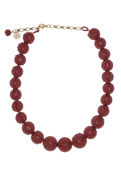 <br>The Olivia Necklace<br> Garnet