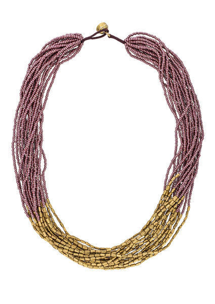 <br>Hema Necklace<br> Mulberry