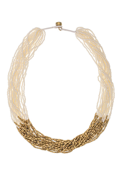 <br>Hema Necklace<br> Cream