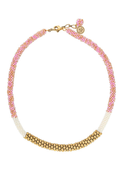 <br> The Golden Division Necklace <br> Hibiscus