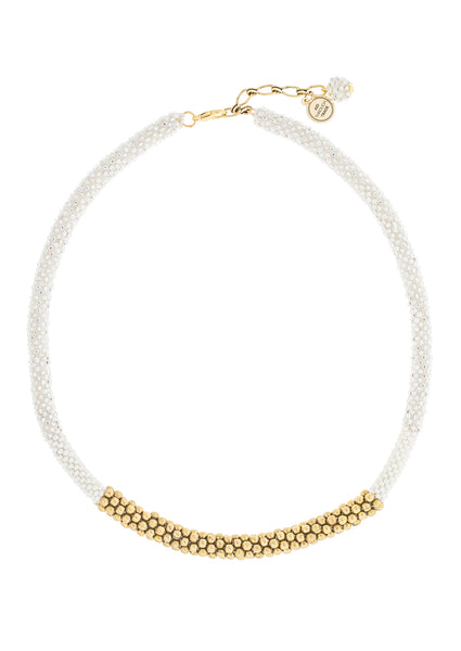 <br>The Golden Division Necklace <br> Silver
