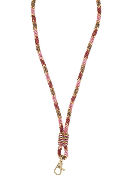 <br>The Roll-On® Lanyard <br> Garnet