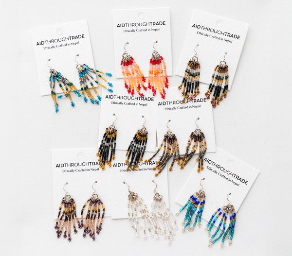 **NEW** <br> Color Blocked Sparkler Earrings <br> Mystery