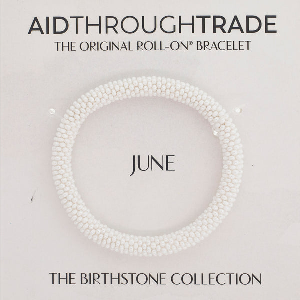 <br> Birthstone Roll-On® Bracelets <br> June