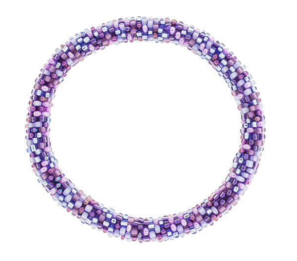 Roll-On® Bracelet <br> Amethyst Speckled