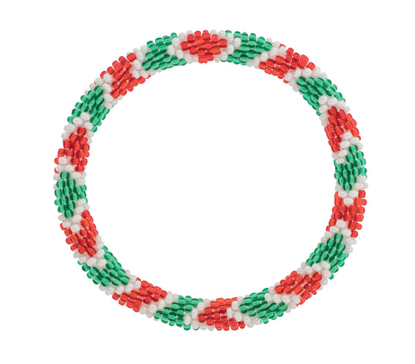 8&quot Roll-On® Bracelet <br> Christmas Jammies