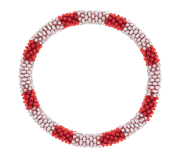 Game Day Roll-On® Bracelet <br> Red & White