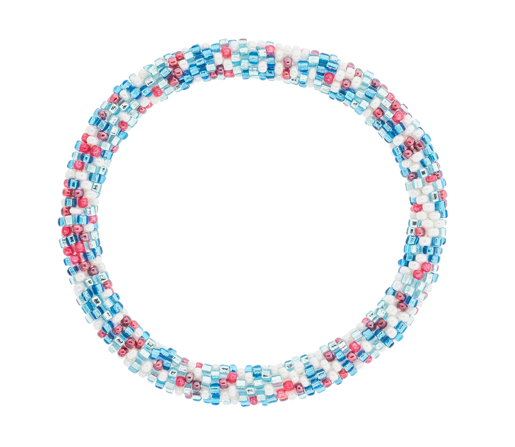 8 inch RollOn® Bracelet Firecracker Speckled Aid Through Trade
