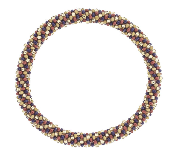 8 inch Roll-On® Bracelet <br> Gold Flakes