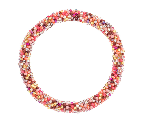 <br> 8 inch Roll-On® Bracelet <br>Grapefruit Speckled