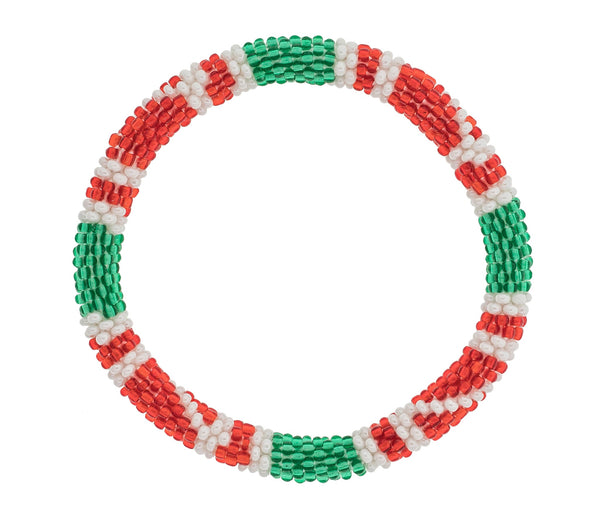 8&quot Roll-On® Bracelet <br> Holly Jolly