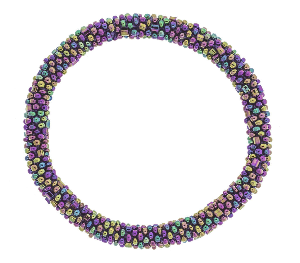 Rainbow Kaleidoscope Crystal Bangles Set - 3 Pack – Sunflower Obsession