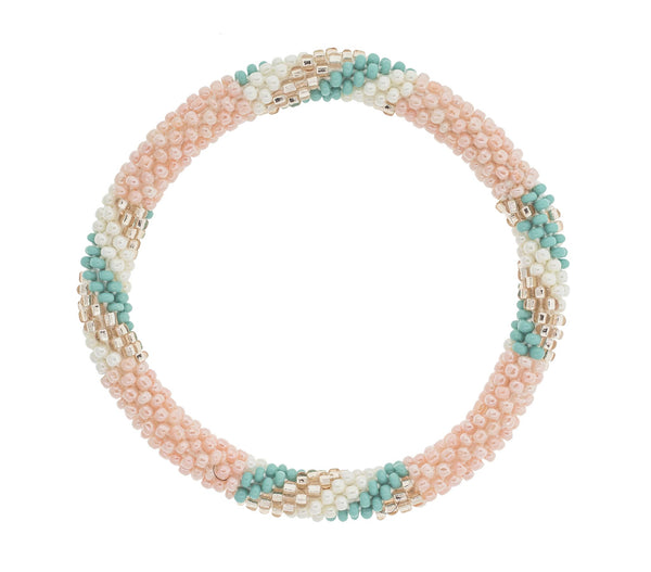 8&quot Roll-On® Bracelet <br> Pink Sand