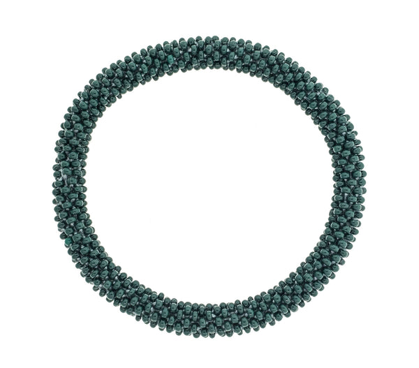 8&quot Roll-On® Bracelet <br> Forest Green