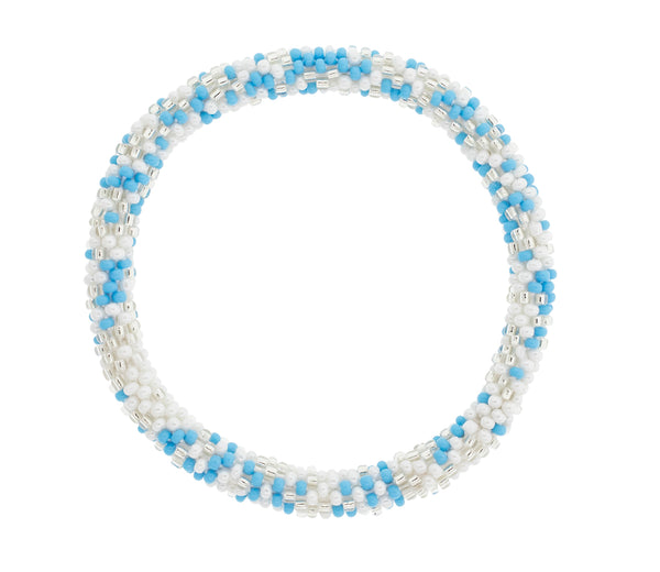 Game Day Roll-On® Bracelet <br> Carolina Blue Speckled