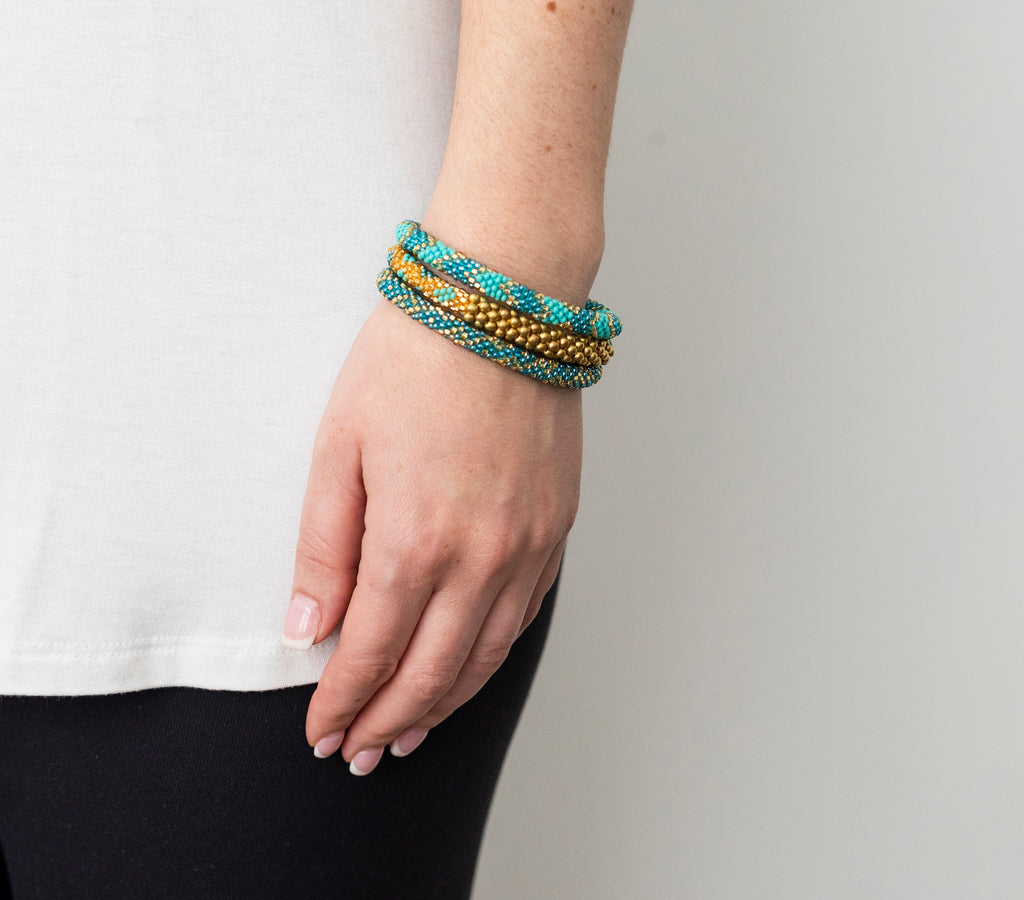 NEW*** Statement Roll-On® Bracelets Aquamarine – Aid Through Trade