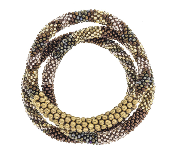 Statement Roll-On® Bracelets <br> Brown Sugar