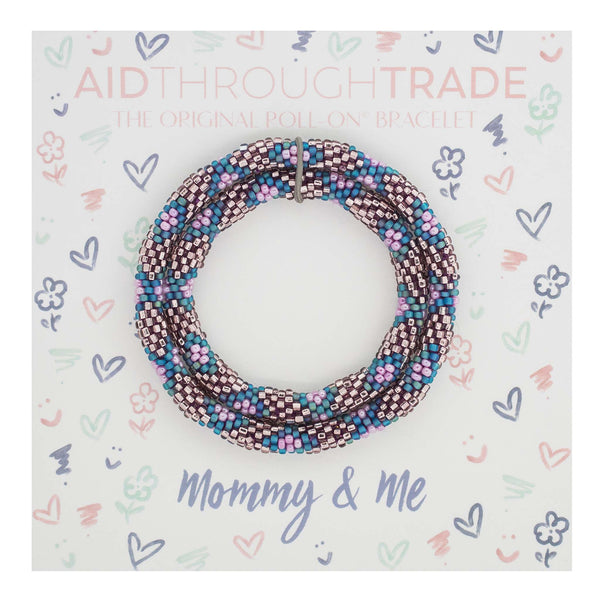 Mommy & Me Roll-On® Bracelets <br> Mermaid