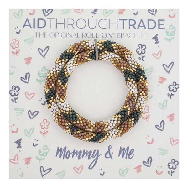 Mommy & Me Roll-On® Bracelets <br> Spruce