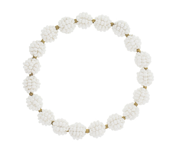 <br>Boho Globe <br> White