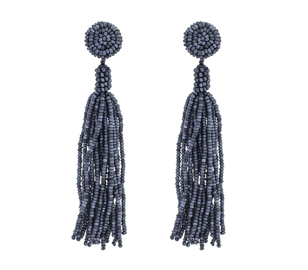 <br>The Finley Earring <br> Midnight Blue