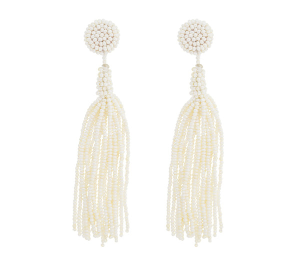 <br>The Finley Earring <br> Cream