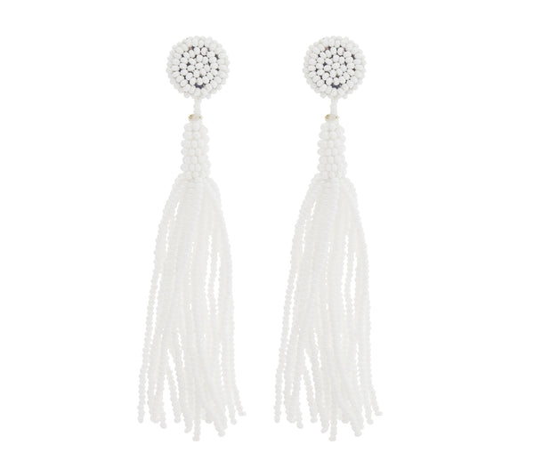 <br>The Finley Earring <br> White