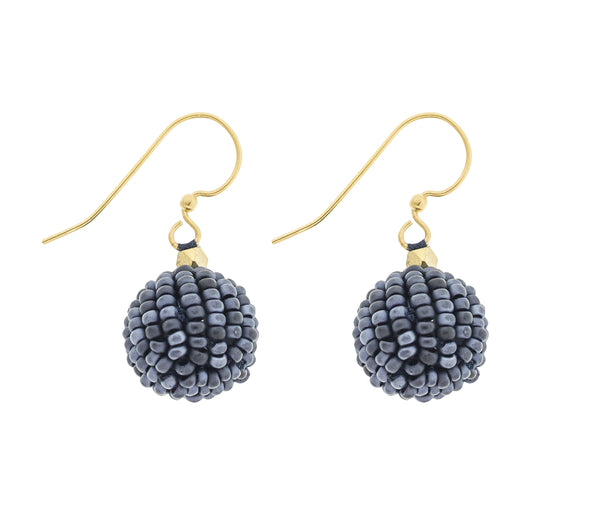 <br>The Bauble Earring <br> Midnight Blue