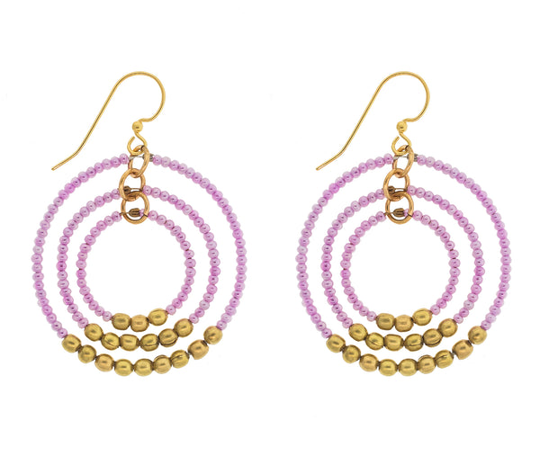 <br>Gyroscope Earring <br> Tulip