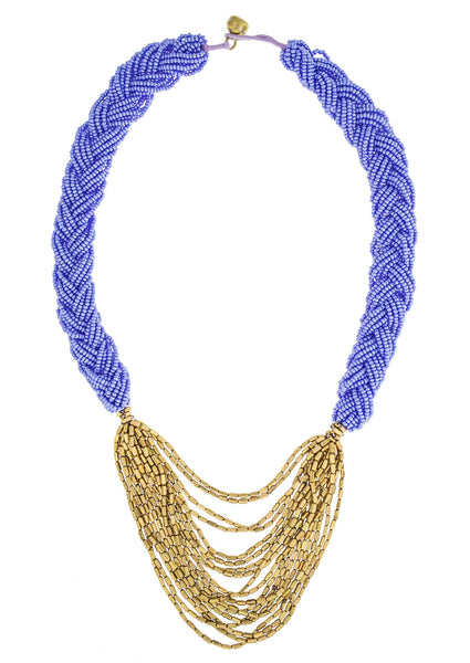 <br>The Braided Hema <br> Periwinkle