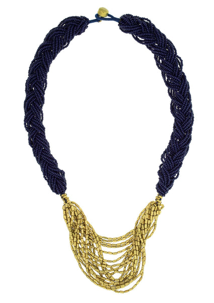 <br>The Braided Hema <br> Indigo