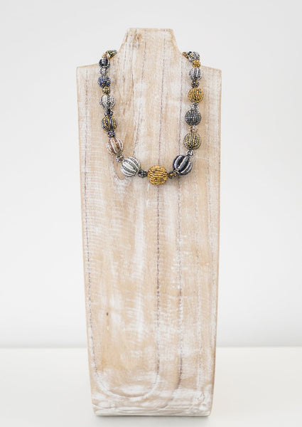 Graduated Sophia Necklace <br> Tinsel