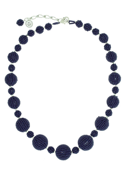 <br>The Waldorf Necklace <br> Indigo