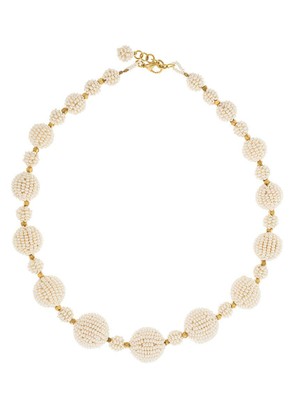 <br>The Waldorf Necklace<br> Cream