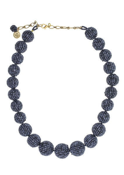<br>The Olivia Necklace<br> Midnight Blue