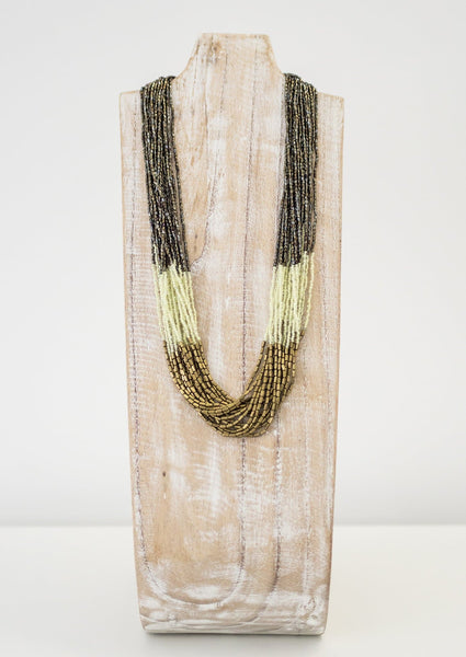 Ela Necklace <br> Bronze
